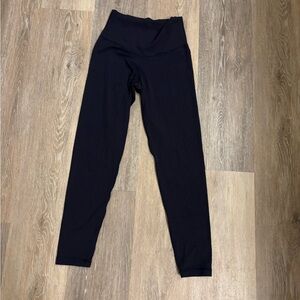 Sleek Navy High-Rise Leggings